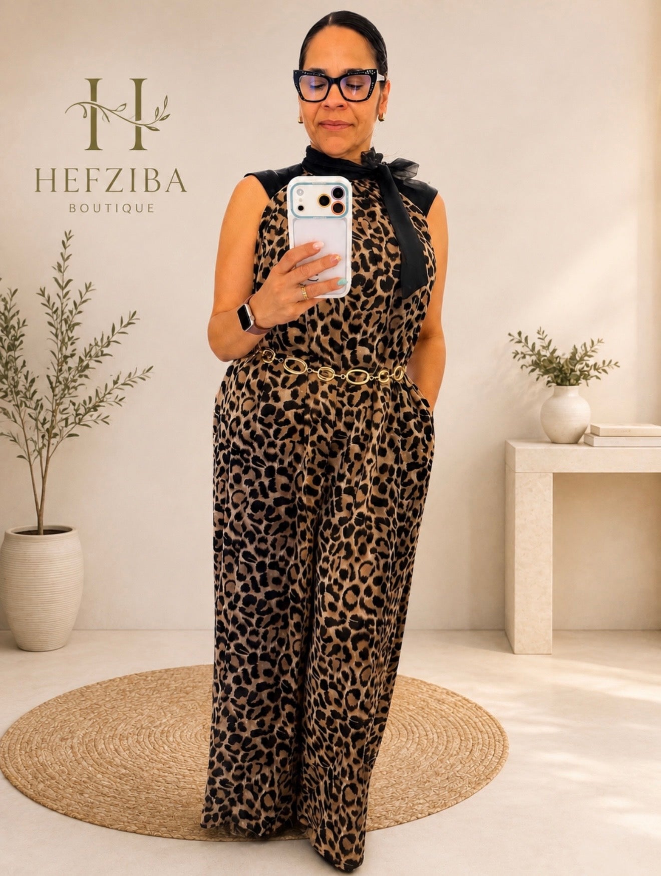 Overrol animal print