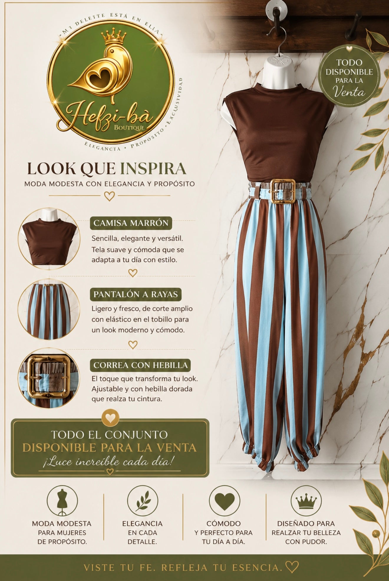 Pantalón Rayas