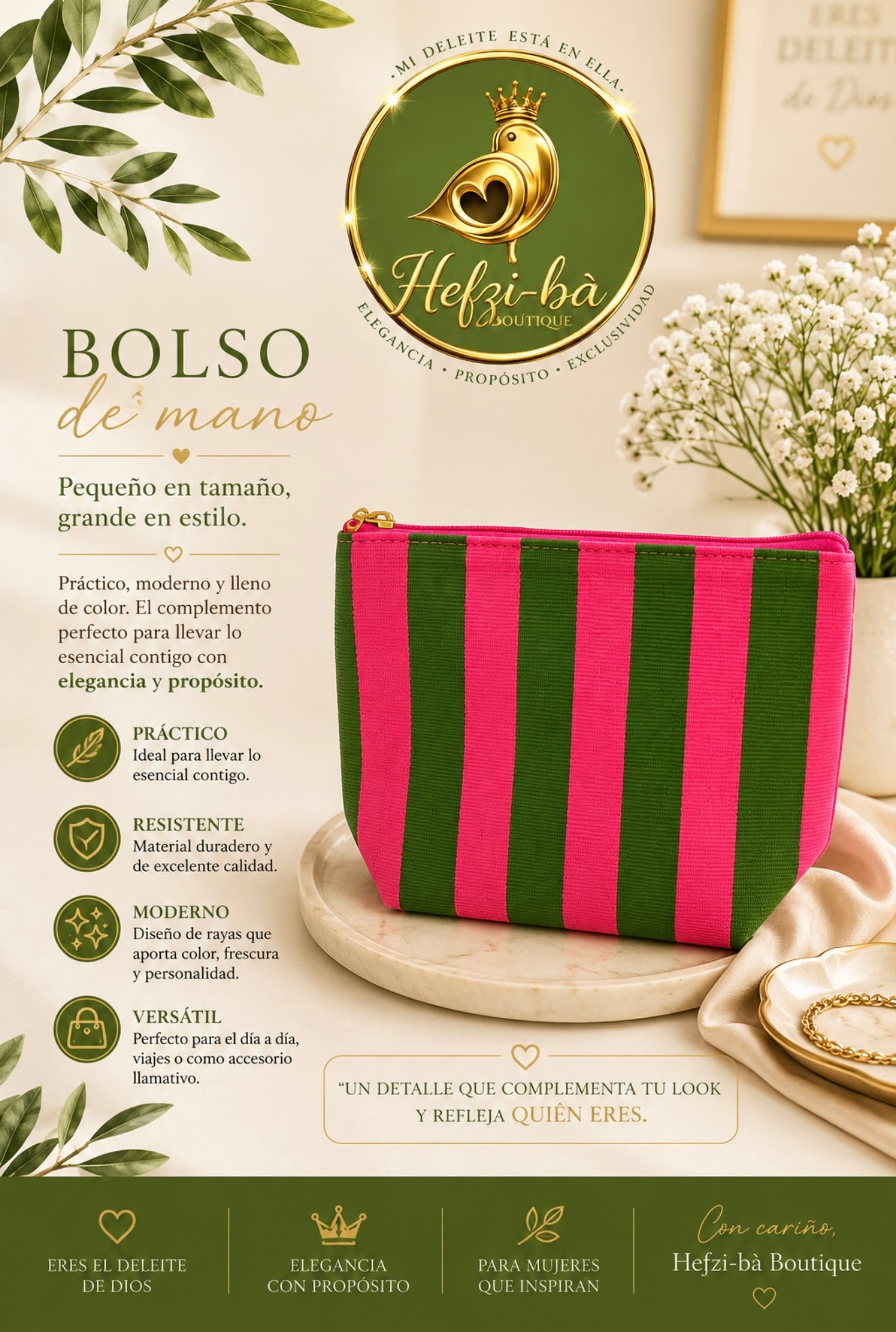 Hermoso Bolso de mano
