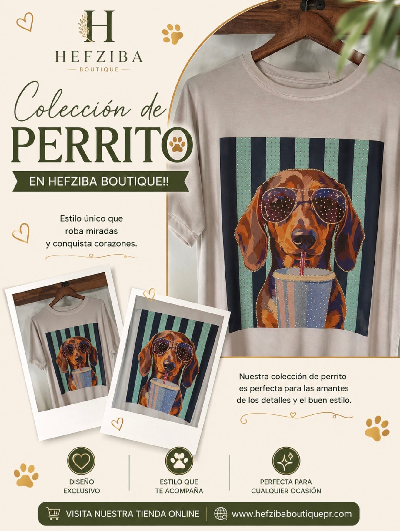 Blusa Dog lineal