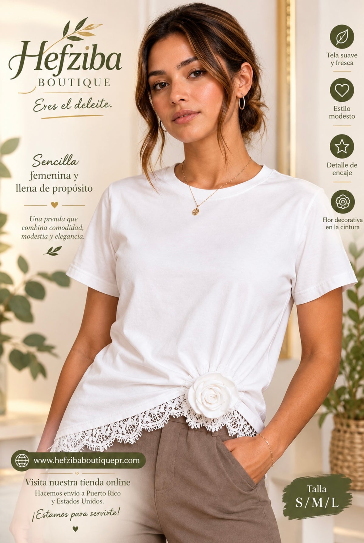 Blusa Flor 🌷