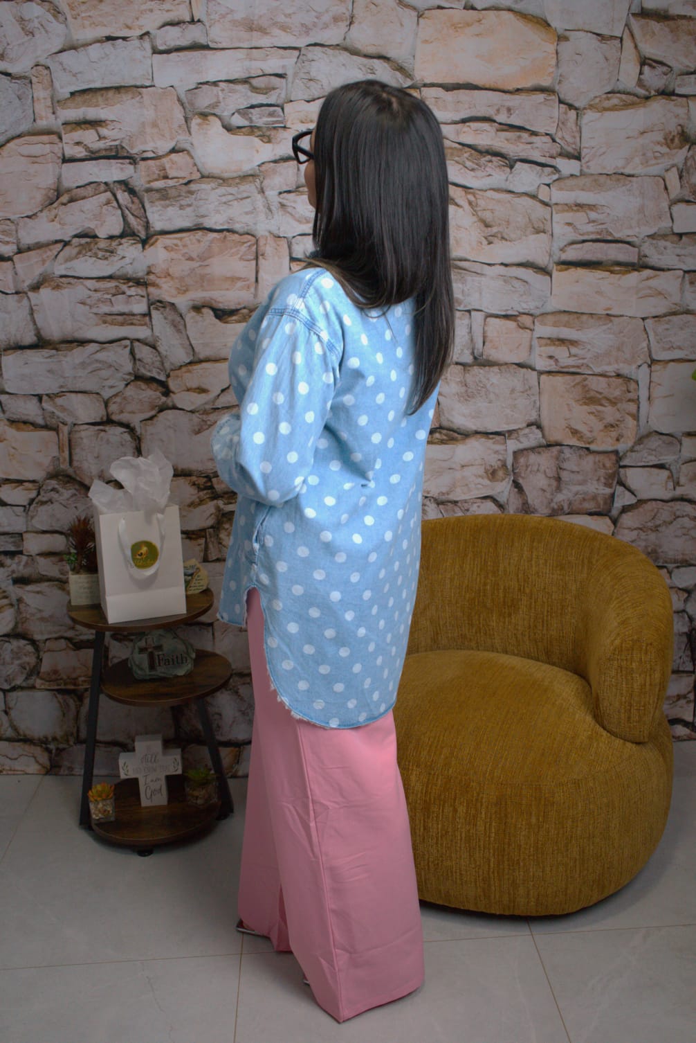 Bella Polka Demin