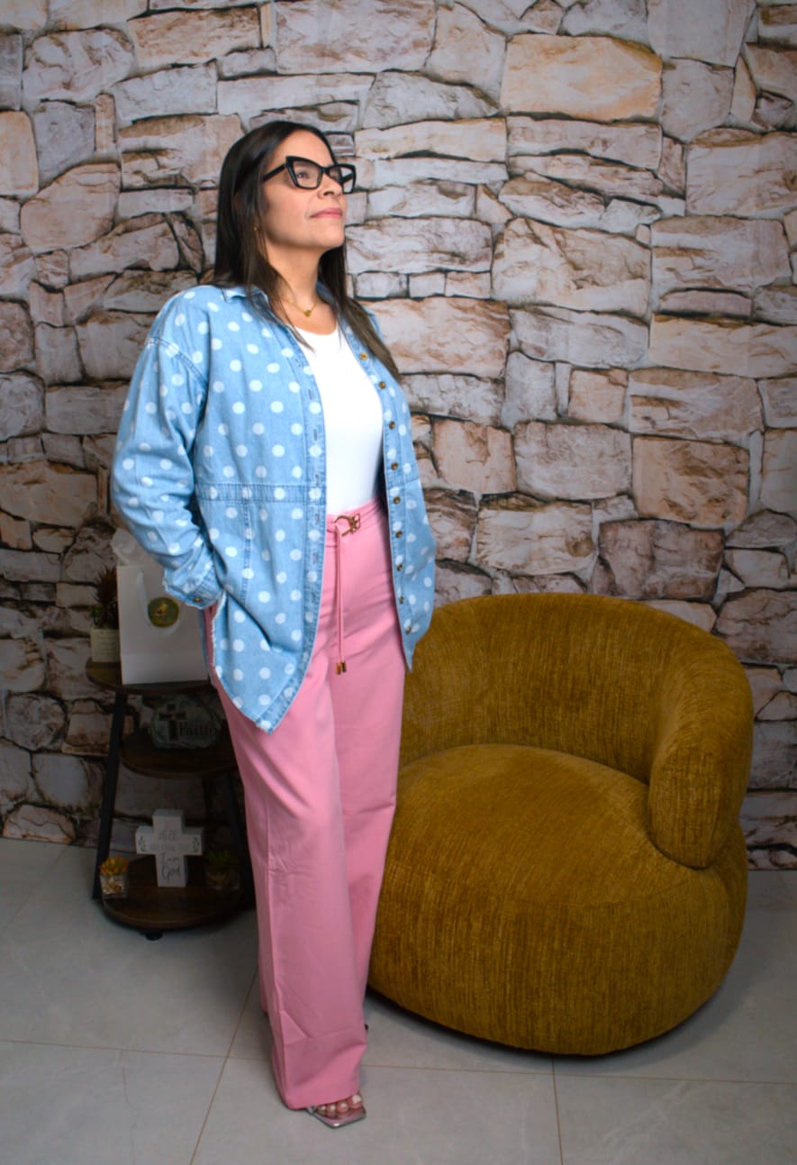 Bella Polka Demin