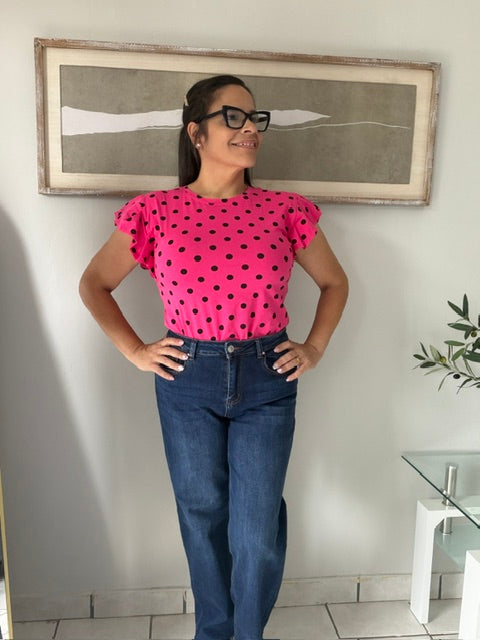 Baby blusa Polka