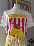 Tshirt Limón fushia